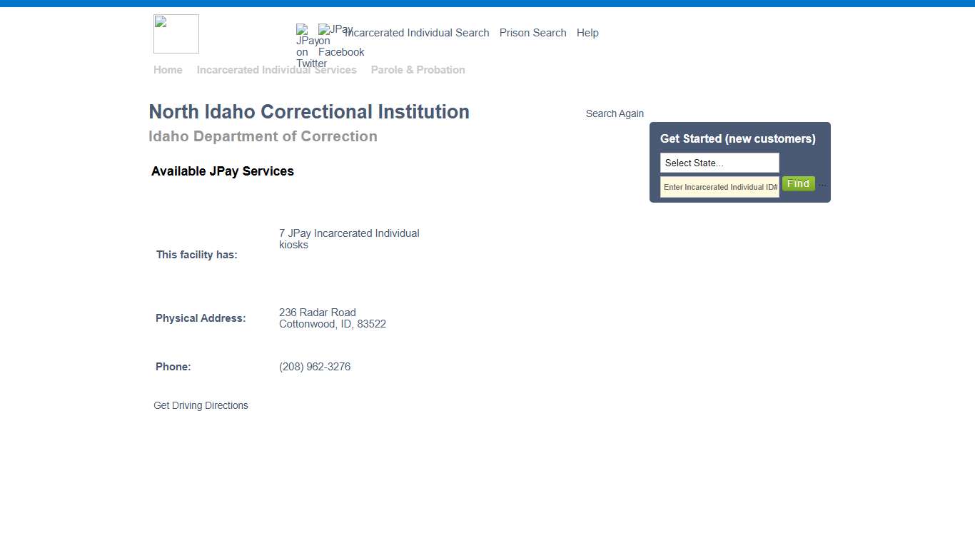 North Idaho Correctional Institution